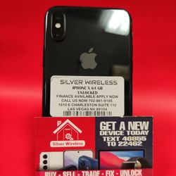 IPHONE X 64 GB FACTORY UNLOCKED 🔓