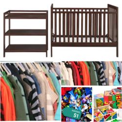 Baby and kids stuff $1