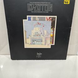 Led Zeppelin The Song Remains German 1976 Press Double LP Ultrasonic Cleaned