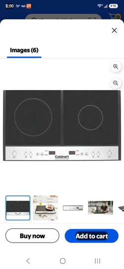 Cuisinart Double Induction Cooktop (ICT-60FR) - Open Box/Refurbished