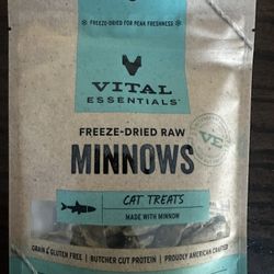 Vital Essentials Freeze-Dried Raw Minnows Cat Treats