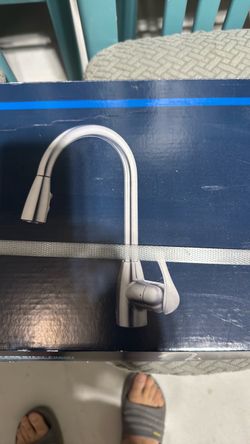 Pull-down Kitchen faucet -stainless steel finish