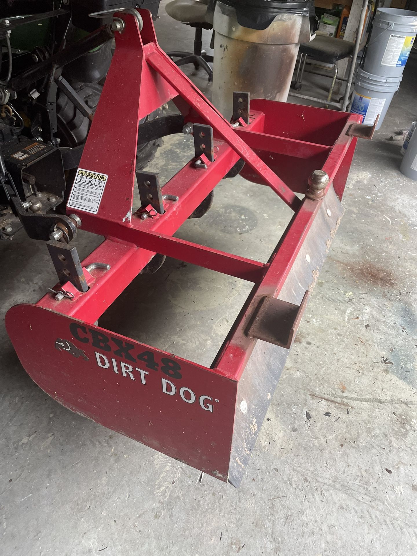 4 Foot Box Blade For Three Point Tractor