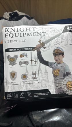 Knight Equiptment kid costume
