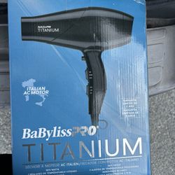 Babybliss Pro Titanium Blow Dryer 