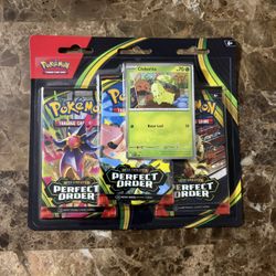 Pokemon Perfect Order 3pk Blister 