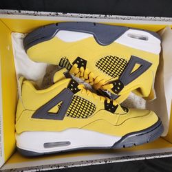 Jordan 4 Lightning Brand New Size 6.5y