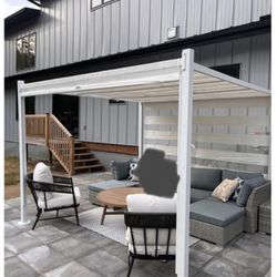 Brand New White Pergola 
