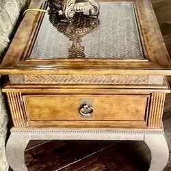 Solid Wood End Tables 