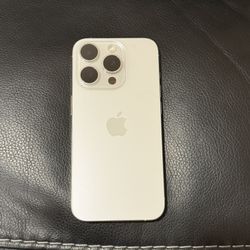 iPhone 15 Pro Titanium White 256GB UNLOCKED
