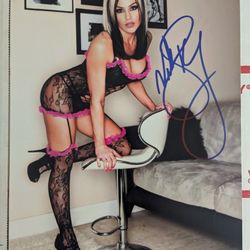 Velvet Sky signed 8x10 photo WWE AEW