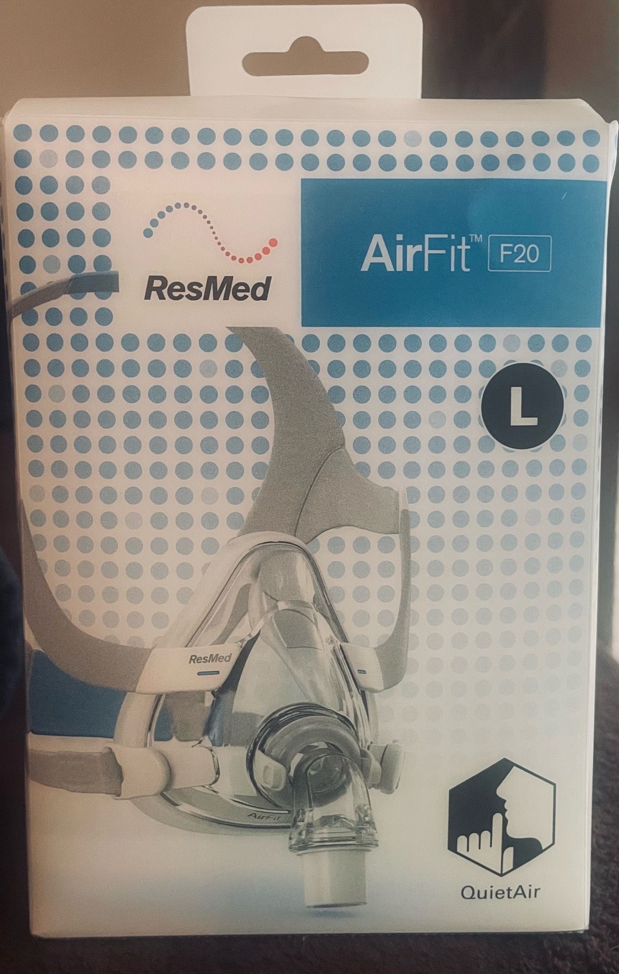 ResMed AirFit F20 Full Face CPAP / BiPAP Mask with Headgear