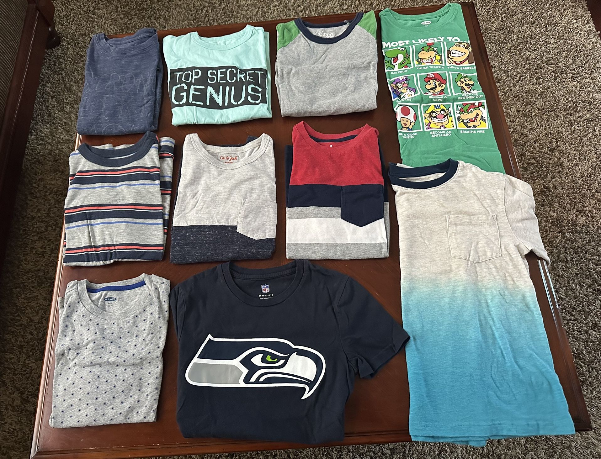 🩵 Shirts and Shorts LOTs Size Youth Kids Medium (10/12). BUY 1 LOT OR BUY ALL LOTS!