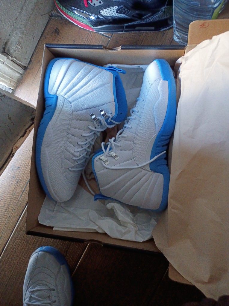 Jordans 12s University Blue 🔵 BRAND NEW Size 10 In Mens