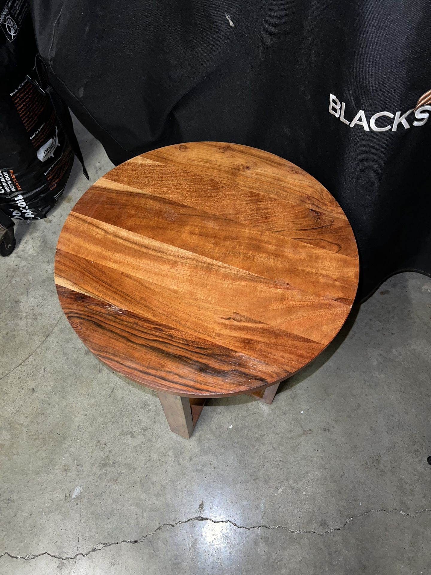 Solid Wood End Table