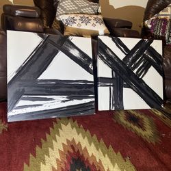 2 Japanees Style Paintings 