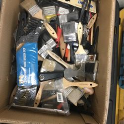 Paint Brush And Scraper Accessories Lot. All For $30