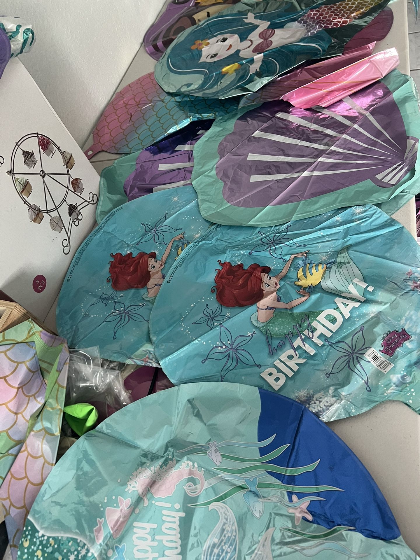 10 Different Mermaid Balloons  🧜‍♀️ 