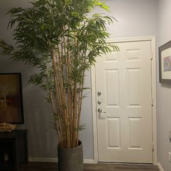 10’ Tall Artificial Bamboo Tree With Pot 