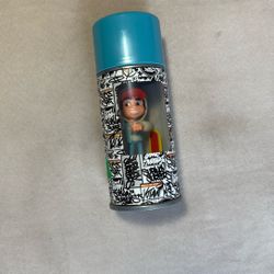 This is a Subway Surfers Sub Surf Spray Crew toy figure of the character Jake, inside a spray can-shaped container