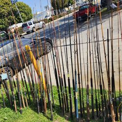 Fishing Rods And Reels  $5 To $60