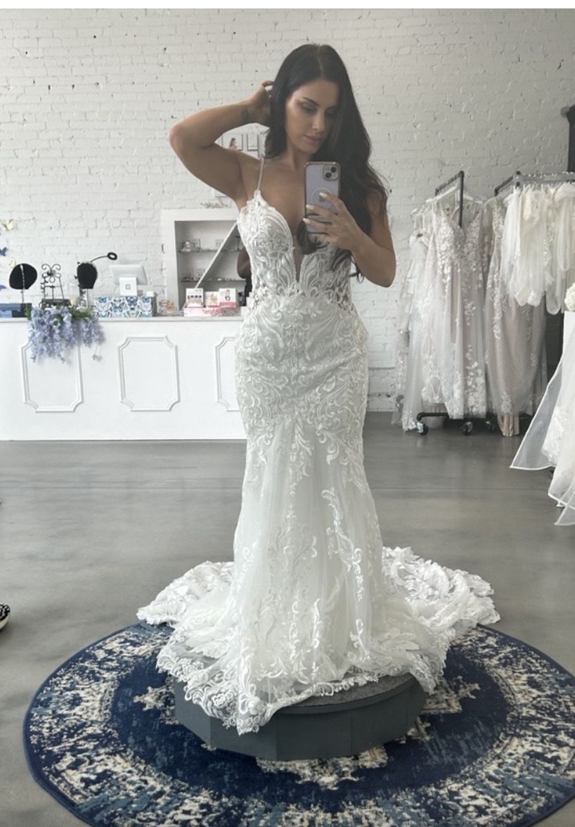 Kitty Chen wedding Dress