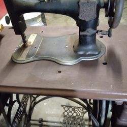 Antique sewing Machine With Original Maual
