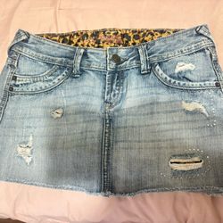 Jean Skirt 