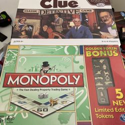 Get a CLUE, and you could have a MONOPOLY 
