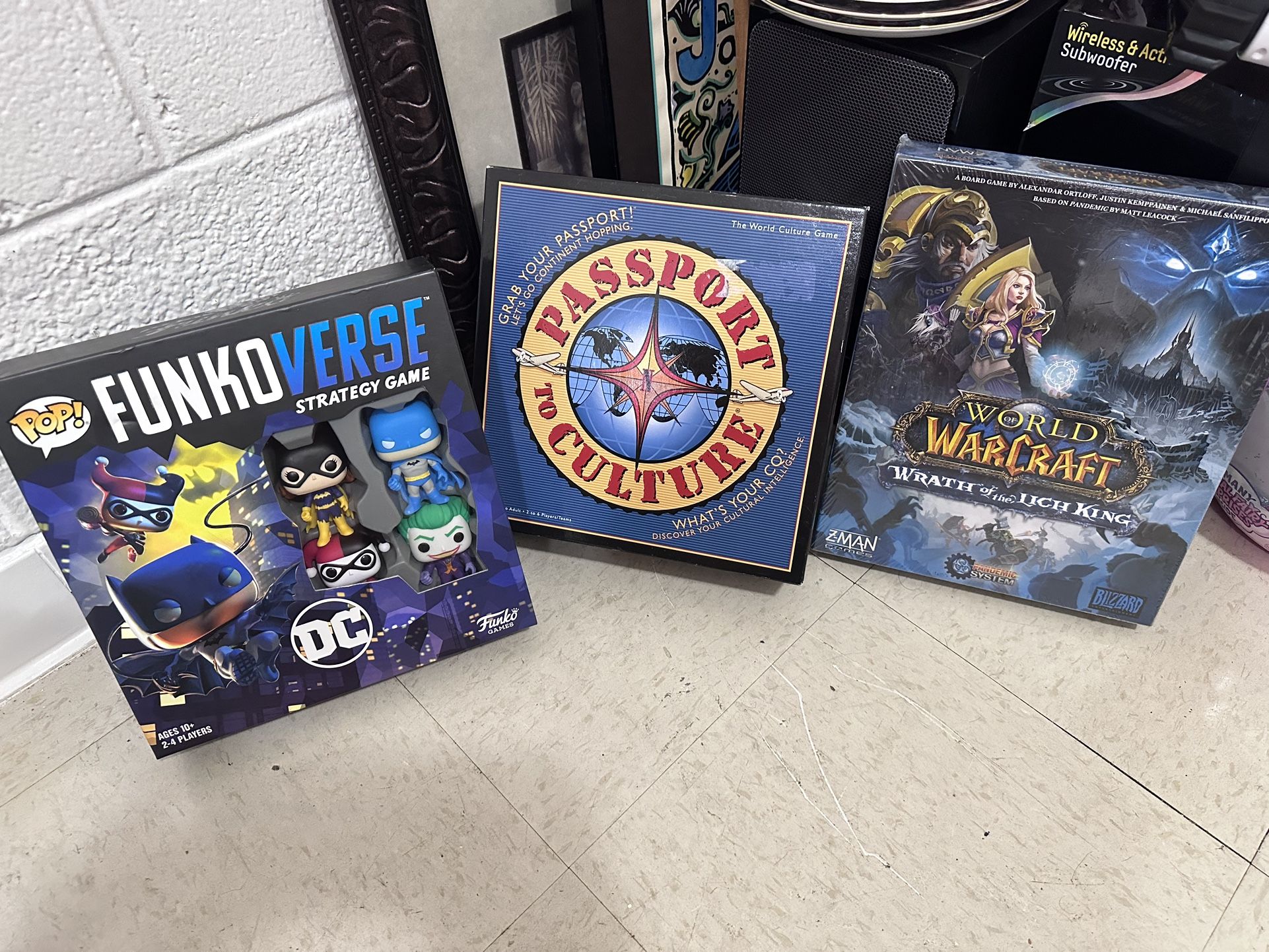 Funko Pop, Warcraft Board games