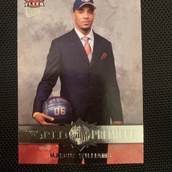 Rookie Marcus Williams Card No. 228
