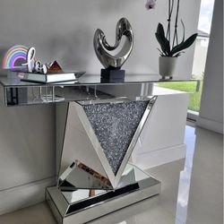 Mirrored Console Table