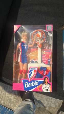 WNBA Barbie still in box collectible