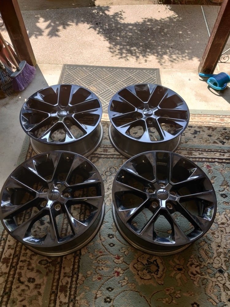 20" Black Rims 5 Lug