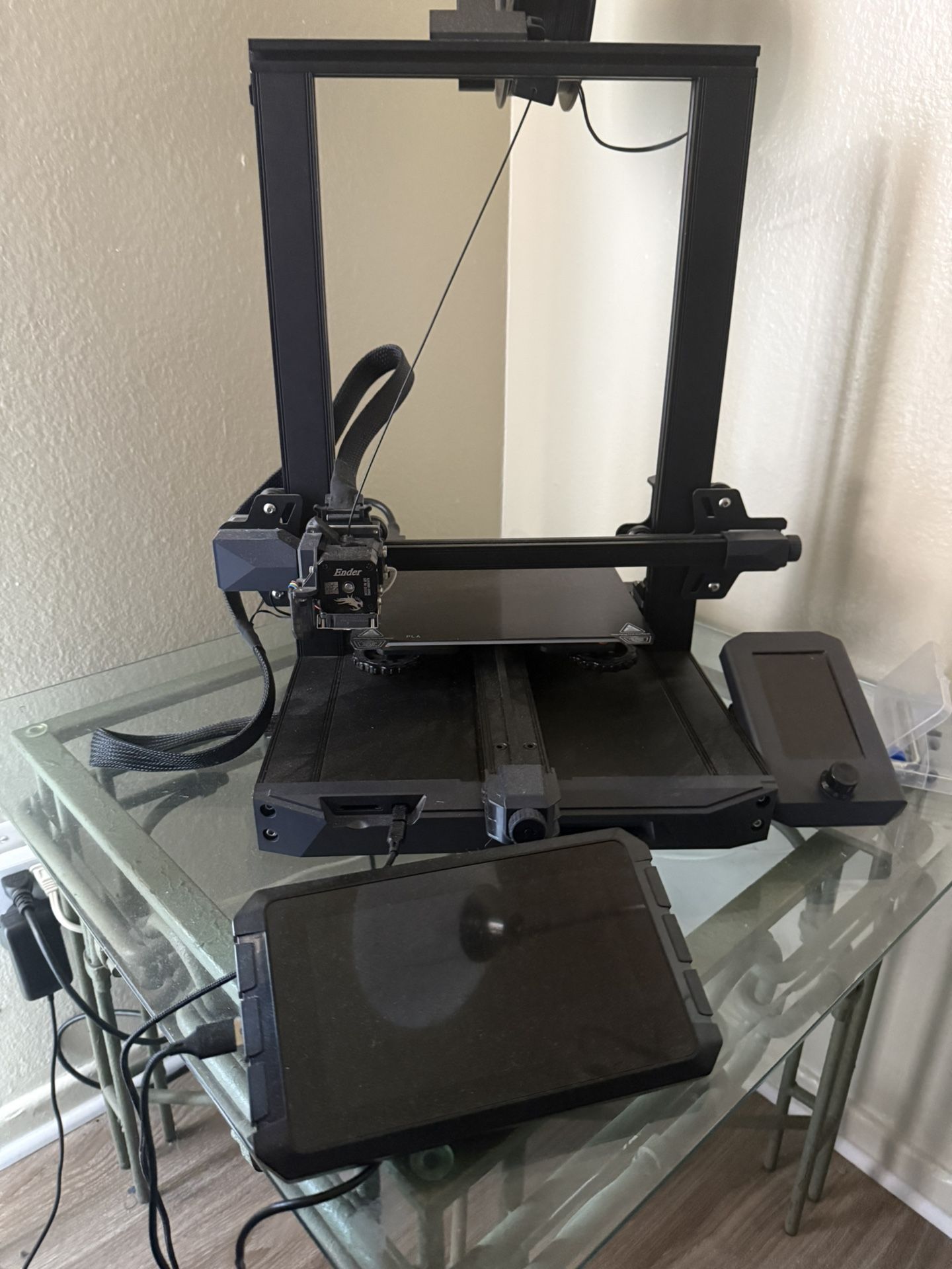 Ender 3 S1 Creality 3d Printer With Tablet