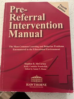 (PRIM - 4th edition) Pre-Referral Intervention Manual-Fourth Edition