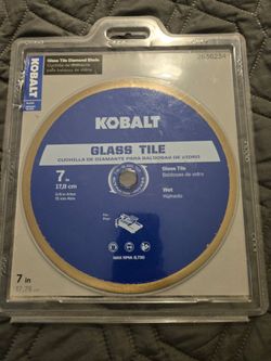 7 inTile cutting  blade