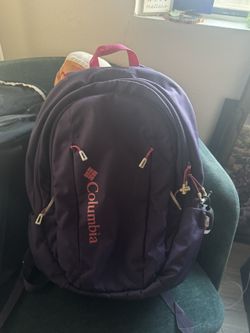 Purple Columbia Backpack