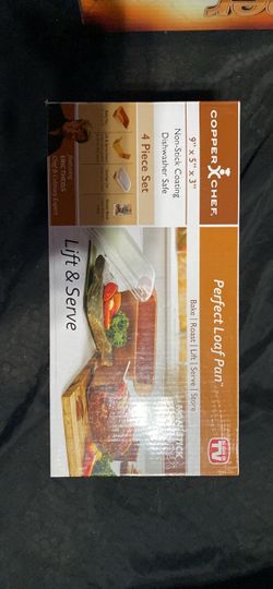 Copper Chef Perfect Loaf Pan 4-Piece Set
