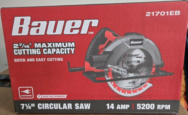 Bauer Circular Saw