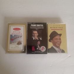 Lot Of 3 Old Frank Sinatra Cassette Tapes (Greatest Hits)