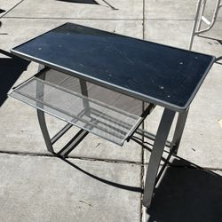 Tempered Glass Computer Desk