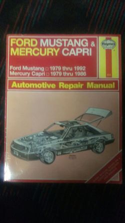 Mustang, Capri service manual