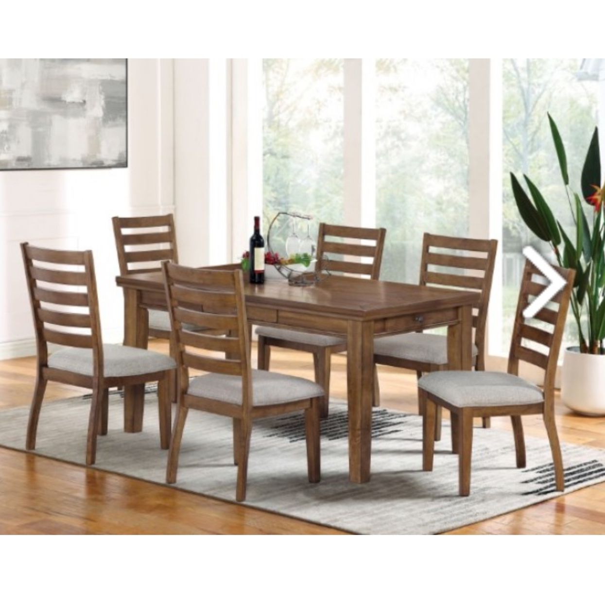 7PC DINING SET (FREE DELIVERY)