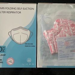 Pink Kids Disposable Face Mask, KN95 Masks, 20 Pcs 