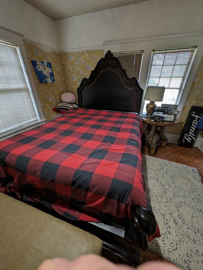 Queen antique bed Frame