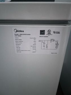 Fridges that can be freezers! 7 cubic ft small but mighty for ice or extra groceries