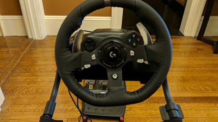 Logitech G920 Racing Wheel with Shifter and Playseat Bundle - Xbox