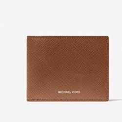 MICHAEL KORS MENS Crossgrain Leather Wallet