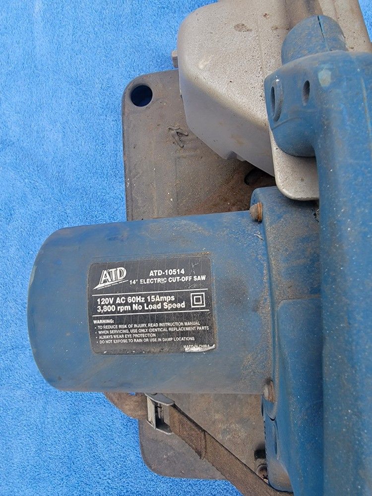 ATD 14 Inch Cut Off Saw